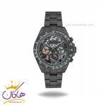 ساعت مچی جی جی پولو مردانه فلزی مشکی صفحه اسکلتون JPC.S02891D/4