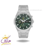 ساعت مچی جی جی پولو مردانه فلزی نقره ای صفحه سبز JPC.S04239A/3