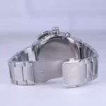 قفل ساعت مچی جی جی پولو مردانه فلزی نقره ای صفحه سورمه ای JPC.0224s04058/3