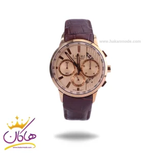 ساعت مچی لاکسمی مردانه بند چرم کرنوگراف LA 8540/14G