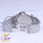 قفل ساعت مچی سولیدا مردانه فلزی نقره ای صفحه سبز G2134/3