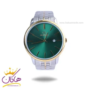 ساعت مچی سولیدا مردانه فلزی صفحه سبز G2134/8