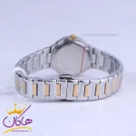 بند ساعت مچی سولیدا زنانه فلزی نقره ای طلایی صفحه سبز 5122/9