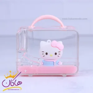 جاخودکاری رومیزی طرح کیف صورتی