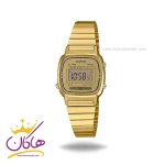 ساعت کاسیو زنانه فلزی طلایی دیجیتالی LA670WGA-9DF
