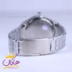 قفل ساعت عقربه ای نیوی فورس مردانه فلزی صفحه سفید 8032/1