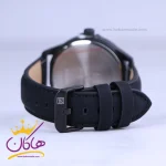 قفل ساعت مچی نیوی فورس مردانه بند چرم مشکی 9248/1