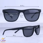 ابعاد عینک آفتابی مردانه اوگا مورل پلاریزه مشکی 78026/2