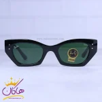 عینک آفتابی ریبن تمام فریم مشکی شیشه سبز RB 4430/3