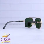 دسته عینک آفتابی ری بن مردانه فلزی طلایی خلبانی RB 5223/1
