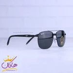 عدسی عینک آفتابی ری بن مردانه مشکی خلبانی RB 5701/1