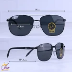 ابعاد عینک آفتابی ری بن مردانه مشکی خلبانی RB 5701/1