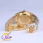 قفل ساعت رولکس مردانه فلزی دیت جاست صفحه سبز 4043/25