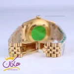 قفل ساعت رولکس مردانه فلزی دیت جاست طلایی 4043/48