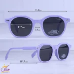 ابعاد عینک آفتابی سانتیاگو بچگانه فریم بنفش 11089/4