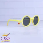 عدسی عینک آفتابی سانتیاگو بچگانه فریم گرد زرد 6060/1