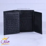 ست کیف چرم و عینک مردانه چرمسال مشکی 181/1