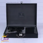 ست هدیه کیف کتی چرم و عینک مردانه چرمسال مشکی 182/1