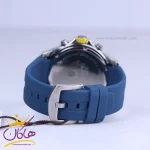 قفل ساعت عقربه ای بیگوتی مردانه بند رابر آبی BG.1.10610/2
