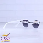 دسته عینک آفتابی چنل زنانه فریم سفید پلاریزه P 9702/2