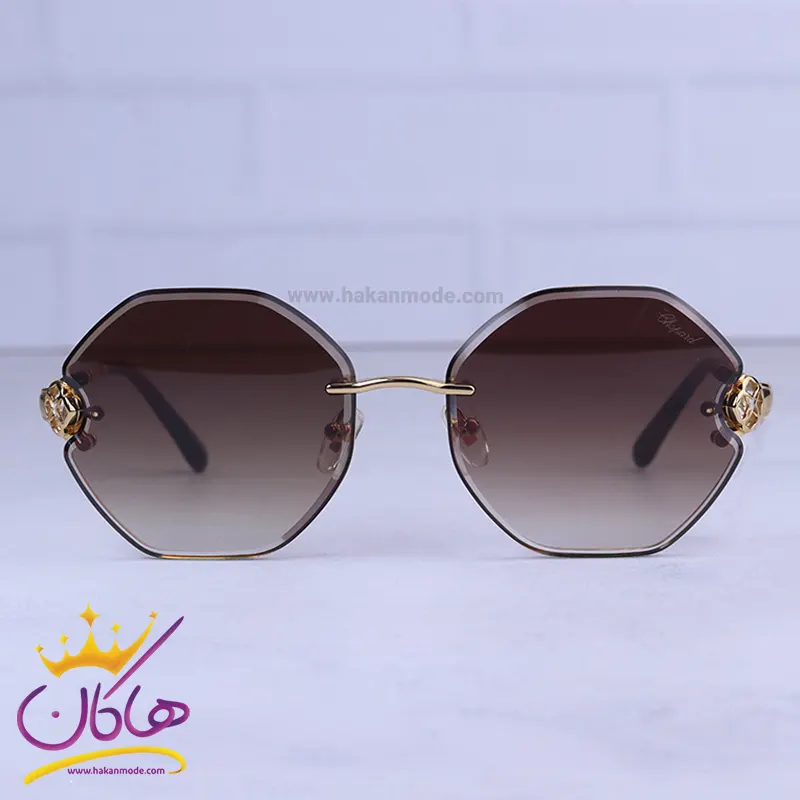 عینک آفتابی شوپارد زنانه فریم چندضلعی SCHF 85S08FC عینک آفتابی شوپارد زنانه فریم چندضلعی SCHF 85S08FC