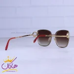دسته عینک آفتابی شوپارد زنانه گربه ای طلایی SCHL 29S0A39