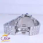 قفل ساعت سیتیزن مردانه فلزی نقره ای صفحه مشکی G 9766/4