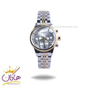ساعت مچی سیتیزن زنانه فلزی نقره ای طلایی L2360/5