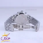 قفل ساعت سیتیزن زنانه فلزی نقره ای صفحه مشکی L 9766/5