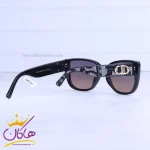 دسته عینک آفتابی دیور زنانه فریم گربه ای مشکی P 9709/1
