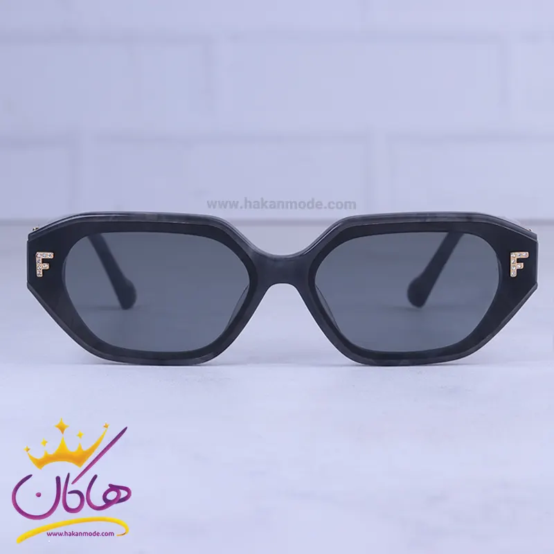 عینک آفتابی فندی زنانه فریم خاکستری استیت M 2150/1