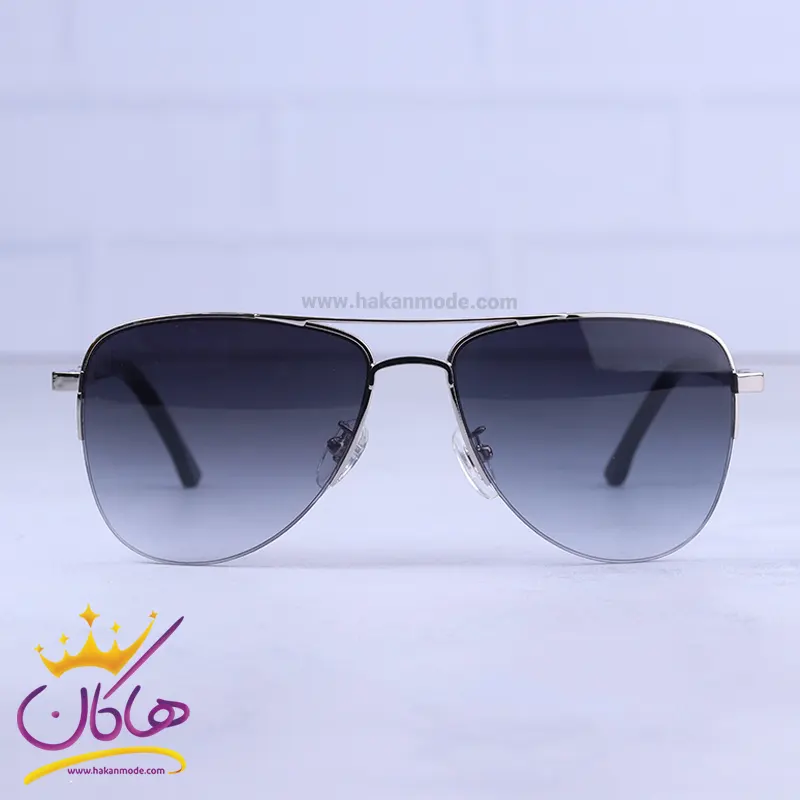 عینک آفتابی گوچی مردانه نیم فریم خلبانی GG 1240/2 عینک آفتابی گوچی مردانه نیم فریم خلبانی GG 1240/2