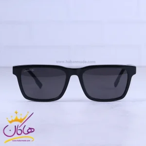 عینک آفتابی لاگوست مردانه فریم مستطیل مشکی L 997S/1