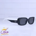 عدسی عینک آفتابی میو میو زنانه فریم مستطیل مشکی SMU08YS/3