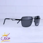 عدسی عینک آفتابی زنانه فریم فلزی مشکی پلاریزه P 2819/1