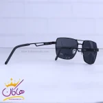 دسته عینک آفتابی زنانه فریم فلزی مشکی پلاریزه P 2819/1