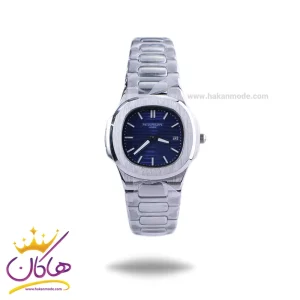 ساعت مچی پتک فیلیپ زنانه فلزی صفحه آبی 8058/15