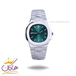 ساعت مچی پتک فیلیپ مردانه فلزی صفحه سبز M 8058/21