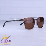 عدسی عینک آفتابی مردانه پلیس آلومینیوم قهوه ای 8639/2