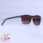 دسته عینک آفتابی پورشه مردانه فریم مستطیل قهوه ای p8657/5