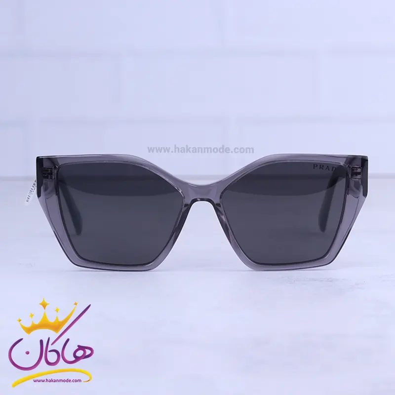 عینک آفتابی پرادا زنانه فریم طوسی استیت F 2659/2 عینک آفتابی پرادا زنانه فریم طوسی استیت F 2659/2