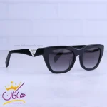 عدسی عینک آفتابی پرادا زنانه فریم مشکی استیت PRA06V/1