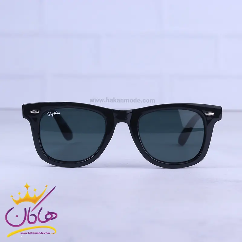 عینک آفتابی ری بن زنانه مشکی فریم ویفرر RB R2140/2S عینک آفتابی ری بن زنانه مشکی فریم ویفرر RB R2140/2S