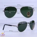 ابعاد عینک آفتابی ری بن مردانه فلزی فریم خلبانی RB 5229/1