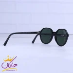 دسته عینک آفتابی ری بن زنانه فریم گرد شیشه سبز RB 2195/1