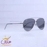 عدسی عینک آفتابی ری بن مردانه خاکستری خلبانی RO 101S/2