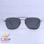 عینک آفتابی ری بن مردانه فریم فلزی خاکستری RO 102S/1