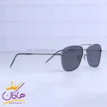 عدسی عینک آفتابی ری بن مردانه فریم فلزی خاکستری RO 102S/1