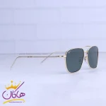 عدسی عینک آفتابی ری بن مردانه طلایی شیشه سبز RO 102S/2