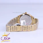 بند ساعت مچی سیکو زنانه فلزی طلایی صفحه سبز GN 059/1